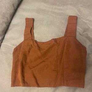 Zara cropped top
